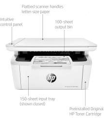 HP Laser Jet Printer Multifuntion M28A 