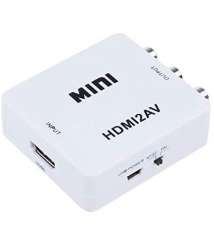 AV Mini HDMI 2AV UP Scaler 1080P HD Video Converter