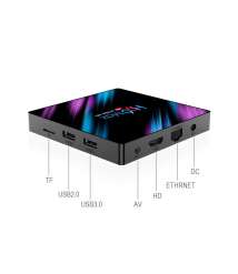Tv Box H96 max Ultra Hd smart Wireless Memory 64