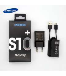 Samsung S10 fast charger usb wall adapter EU US Type C Plug Cable 