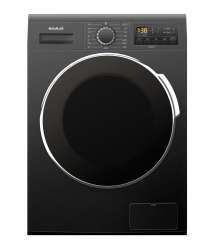 Alhafez washing machine 8 Kilo 1400 RPM with Screen Black
