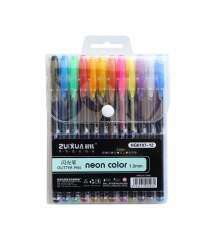 Set Of 12 Neon Color Pen