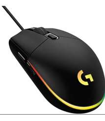 Logitch Mouse 102 Gaming Mouse with Customizable RGB Lighting, 6 Programmable Buttons