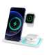 Remax 3 in 1 Wireless Charger for Smart Watch, Headsets And Mobile Device