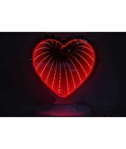 Heart Painting 3D Design With Battery