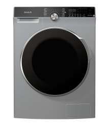 Al-Hafez Automatic Washing Machine inverter, 8 kg/1400 RPM, silver