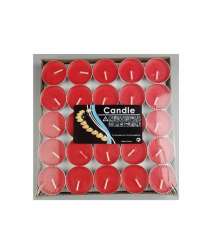 Round candles box 50 pieces