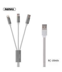  Remax Regor Data Cable RC-098 for Lightning / Micro / Type-C Fast Charging